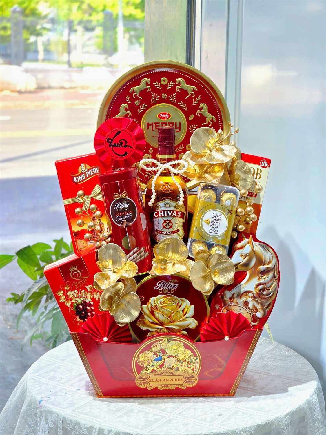 Giỏ trái cây ngày Tết – Món quà sang trọng, ý nghĩa cho dịp đầu năm