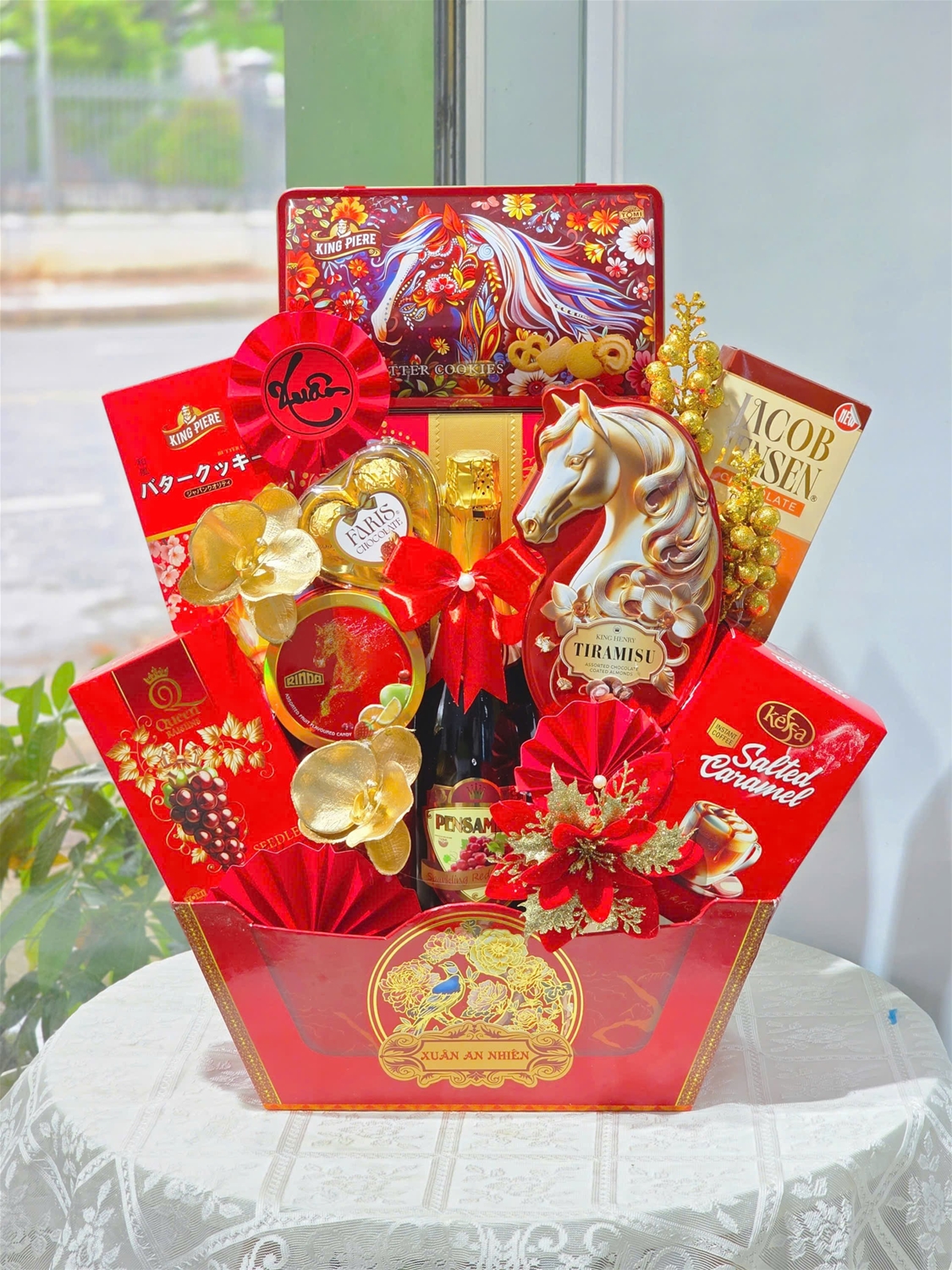 giỏ trái cây ngày Tết