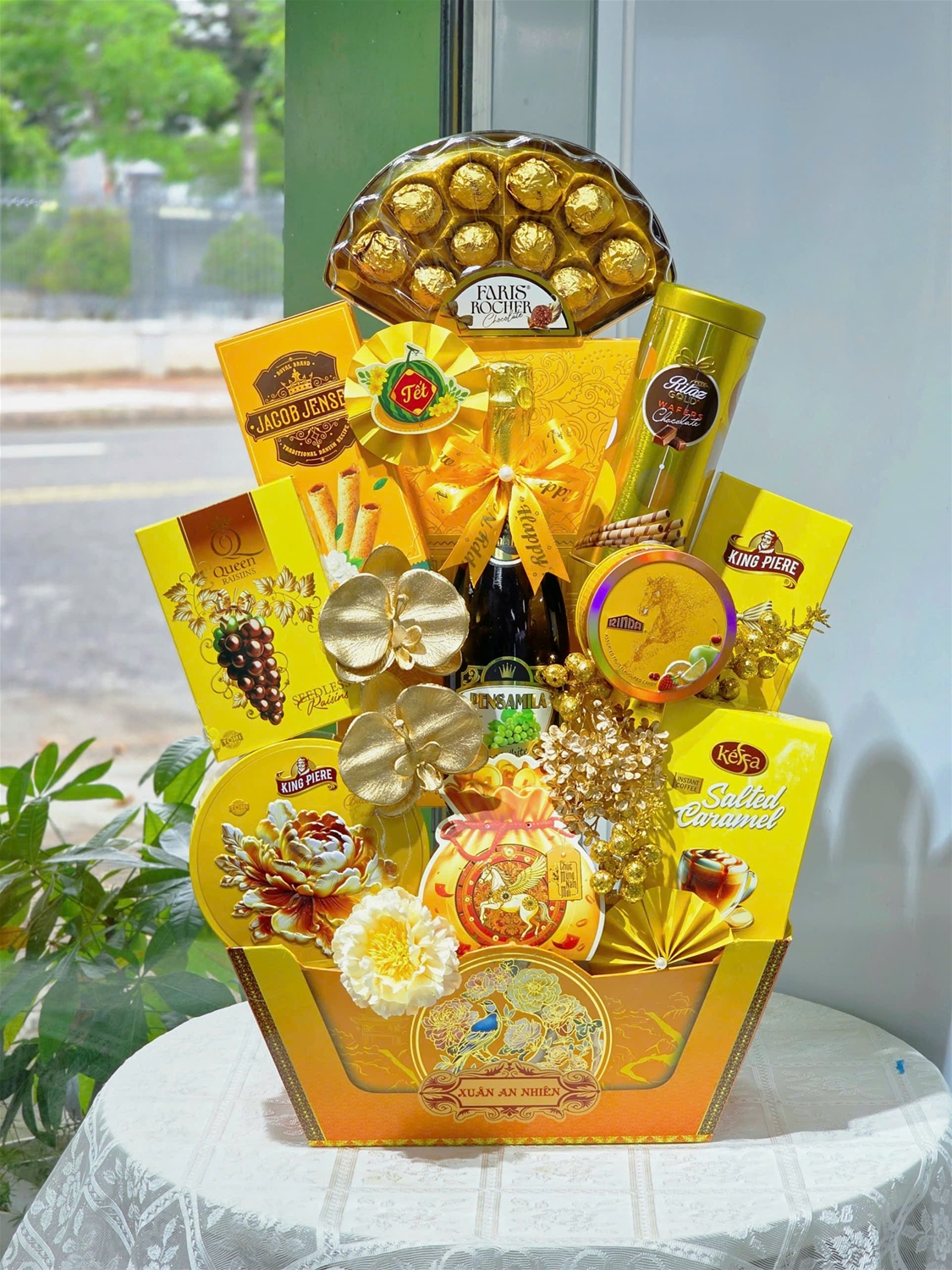 giỏ trái cây ngày Tết