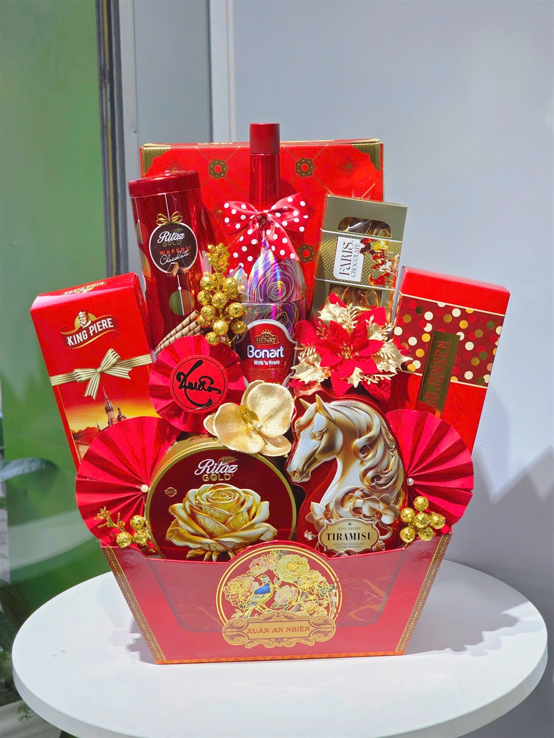 giỏ trái cây ngày Tết