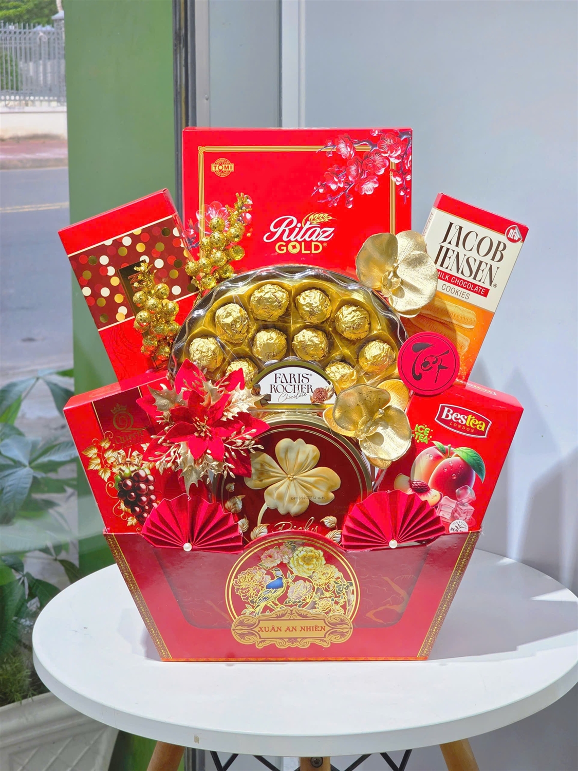 giỏ trái cây ngày Tết